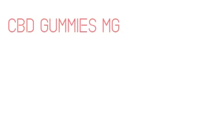 cbd gummies mg