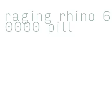 raging rhino 60000 pill