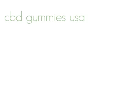 cbd gummies usa