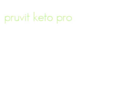 pruvit keto pro