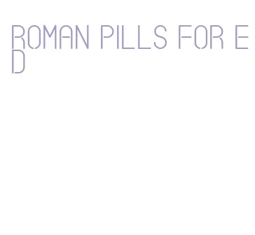 roman pills for ed