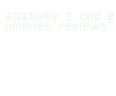 anatomy 1 cbd gummies reviews