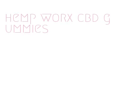 hemp worx cbd gummies