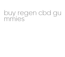 buy regen cbd gummies