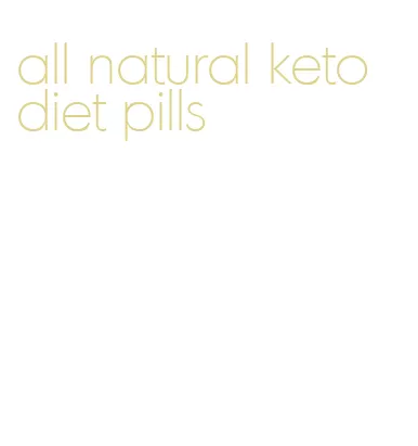 all natural keto diet pills