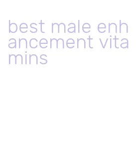 best male enhancement vitamins