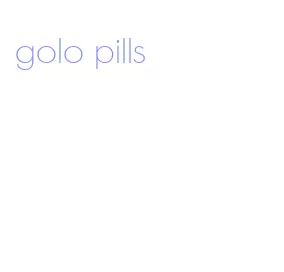 golo pills