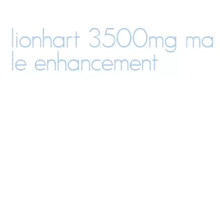 lionhart 3500mg male enhancement