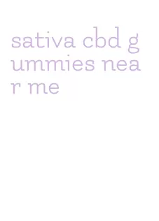 sativa cbd gummies near me