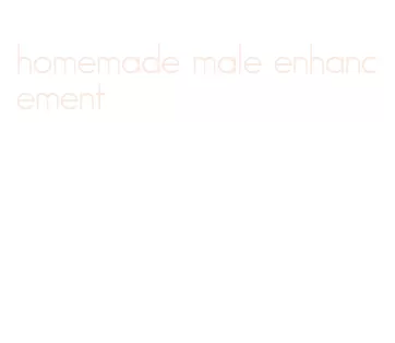 homemade male enhancement