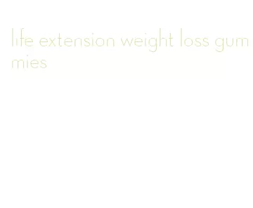 life extension weight loss gummies