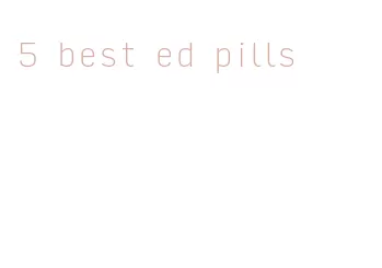 5 best ed pills