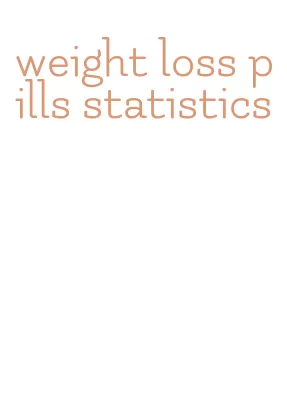 weight loss pills statistics