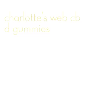 charlotte's web cbd gummies