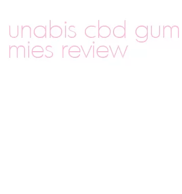 unabis cbd gummies review