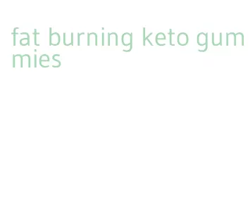 fat burning keto gummies