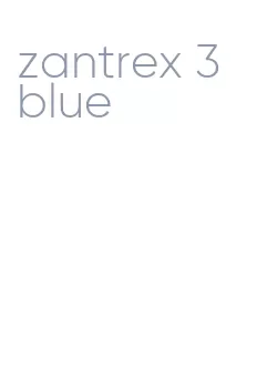 zantrex 3 blue