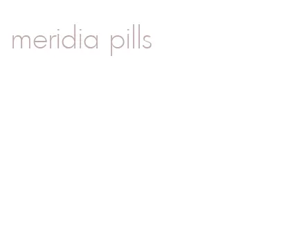 meridia pills