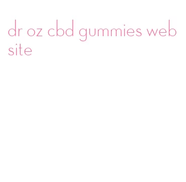 dr oz cbd gummies website