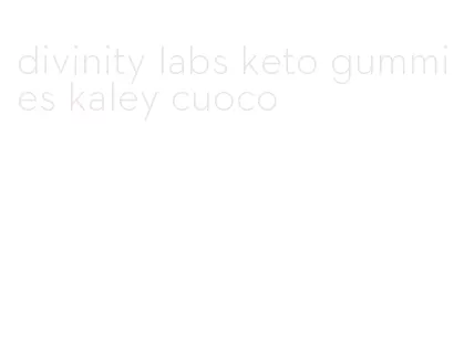 divinity labs keto gummies kaley cuoco