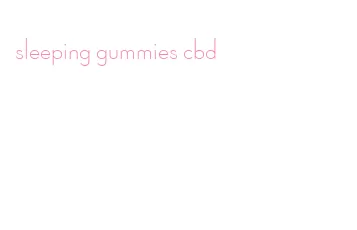 sleeping gummies cbd