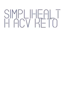 simplihealth acv keto