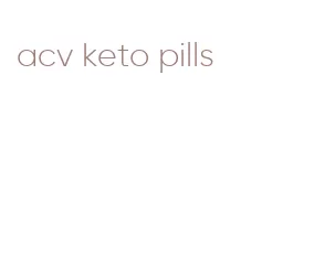 acv keto pills