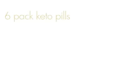 6 pack keto pills