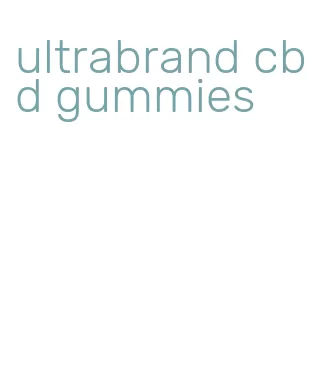 ultrabrand cbd gummies