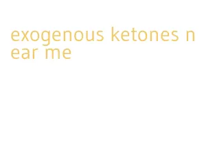 exogenous ketones near me