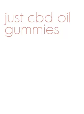 just cbd oil gummies