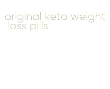 original keto weight loss pills