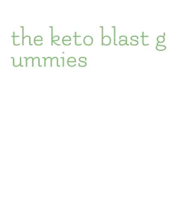 the keto blast gummies