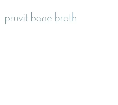 pruvit bone broth