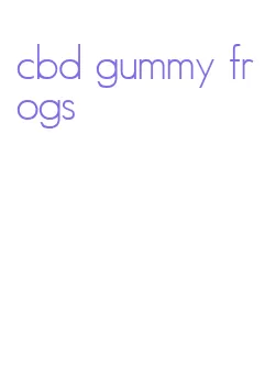 cbd gummy frogs