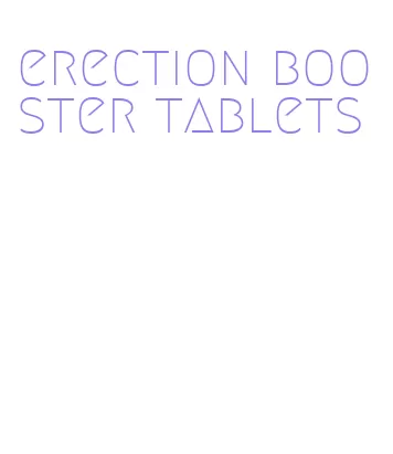 erection booster tablets