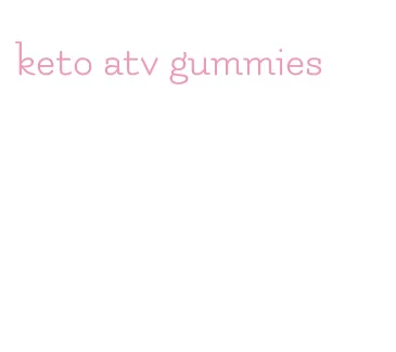 keto atv gummies