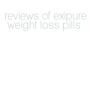 reviews of exipure weight loss pills