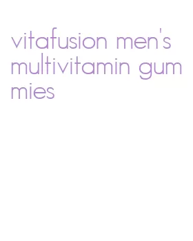 vitafusion men's multivitamin gummies