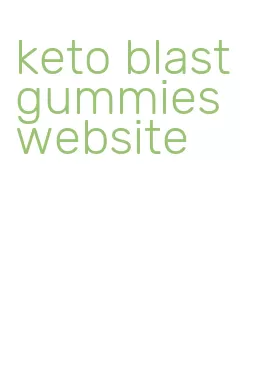 keto blast gummies website