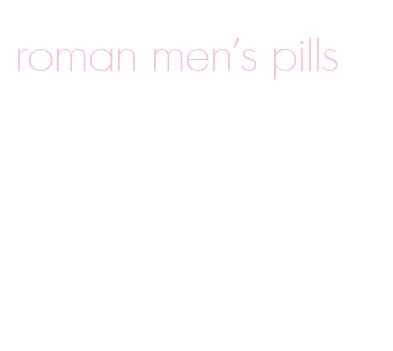 roman men's pills