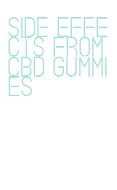 side effects from cbd gummies