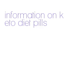 information on keto diet pills