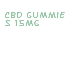 cbd gummies 15mg