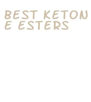 best ketone esters