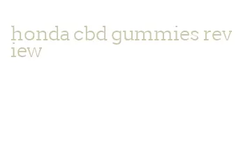 honda cbd gummies review