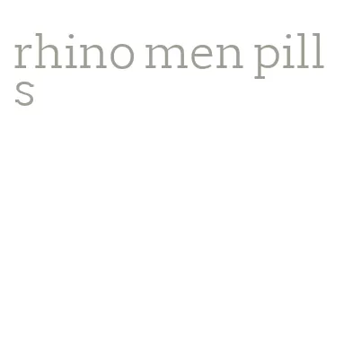 rhino men pills