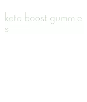 keto boost gummies