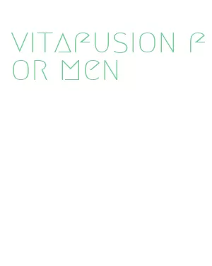 vitafusion for men