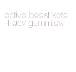 active boost keto+acv gummies